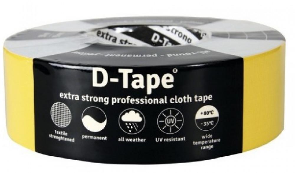 Delta 1 tape permanent 50m x 50mm Geel