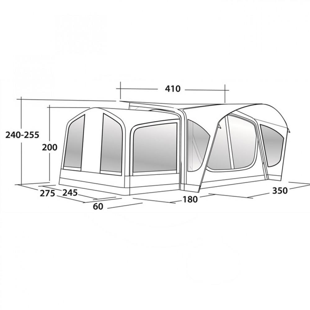 Outwell Caravanvoortent Reed 350SA