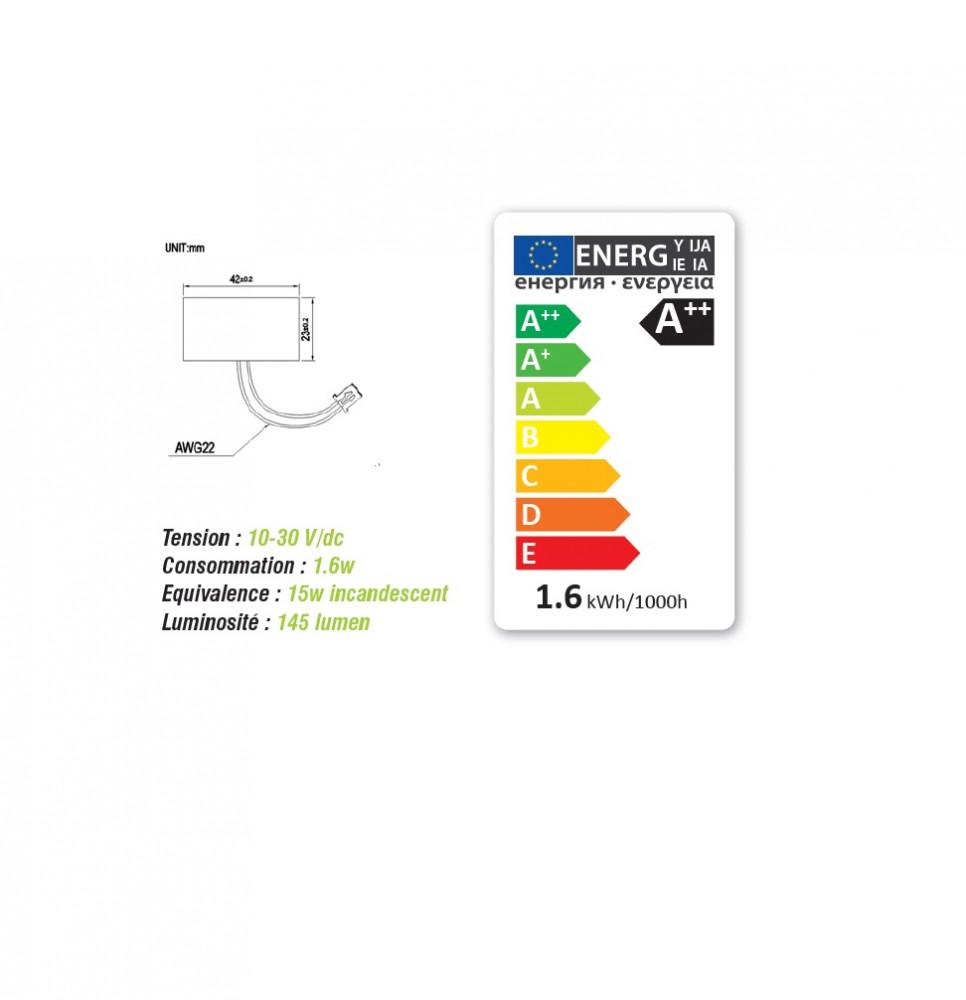 Vechline Lamp LED G4+BA15S 1.6W/145Lumen/30Leds