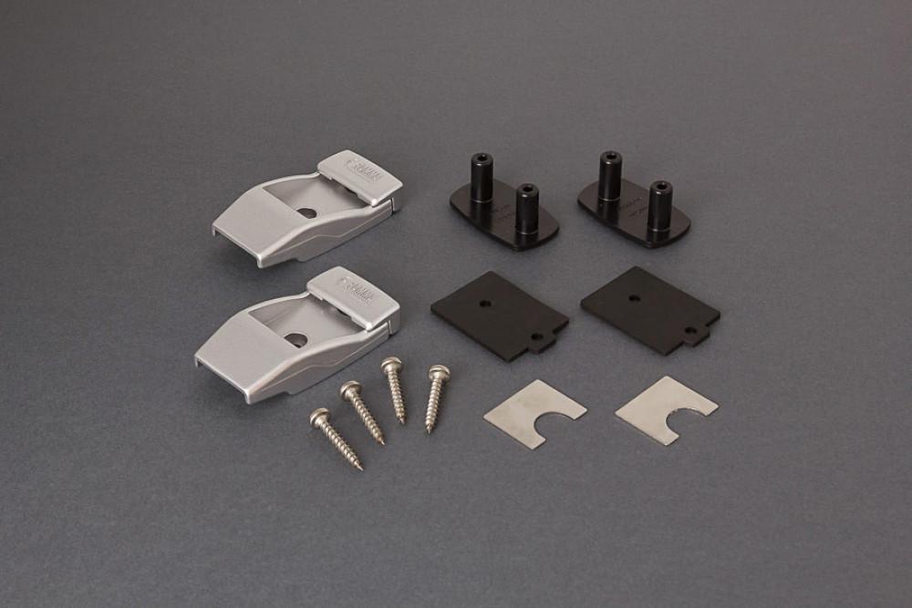 Fiamma Wall Brackets Aluminium Titanium 2st.