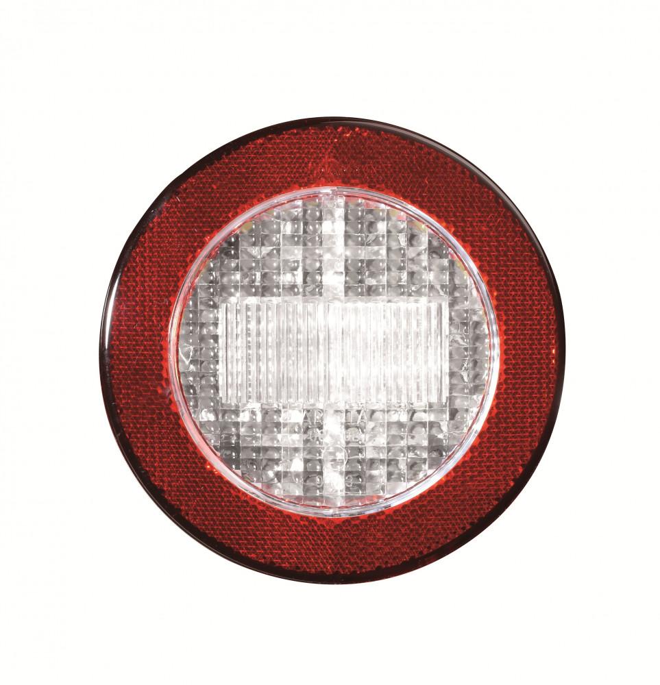 Jokon Achteruitrijlicht LED 730 met Reflector Rond Wit/Rood