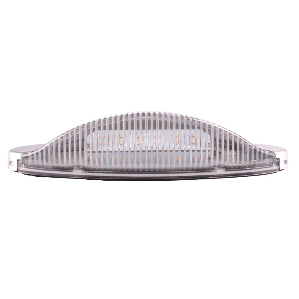 Voortentlamp Wave LED Zilver