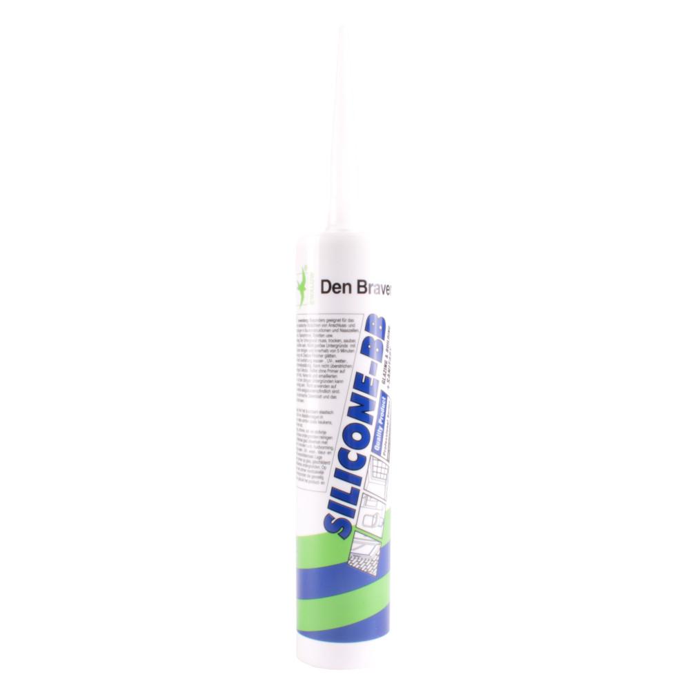 Den Braven Siliconenkit BB+Sanitair Transparant-Grijs 310ml