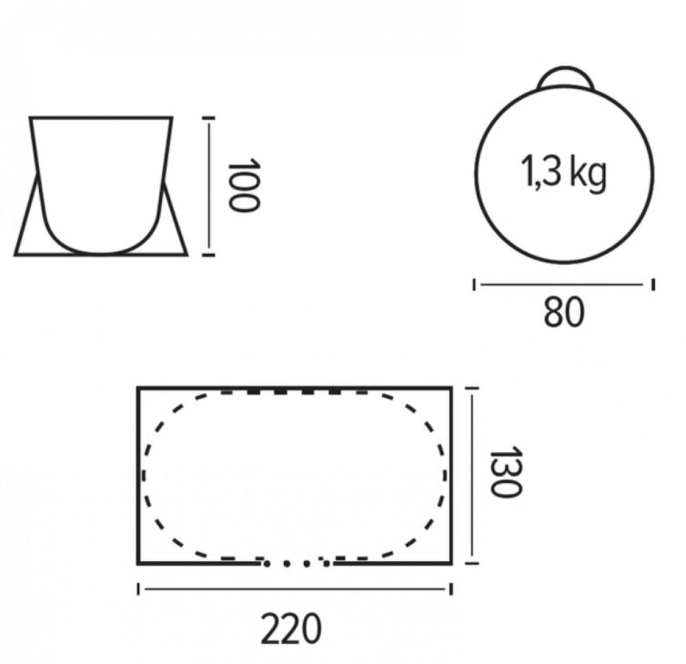 Trigano Strandtent 220x130