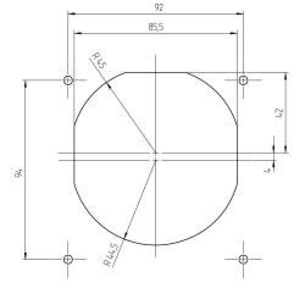 Gasinbouwdoos Design 2014 Wit